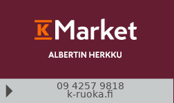 K-Market Albertin Herkku logo
